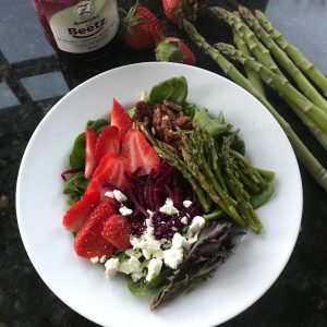 Fruit Fermented Beets Salad