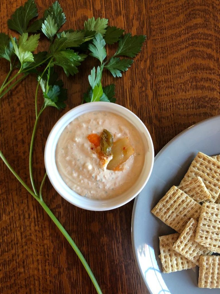 Kimchi Cheese Spread
