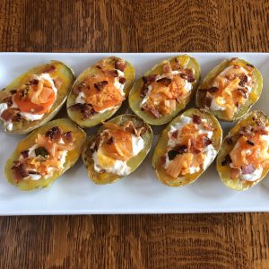 Kimchi Potato Boats