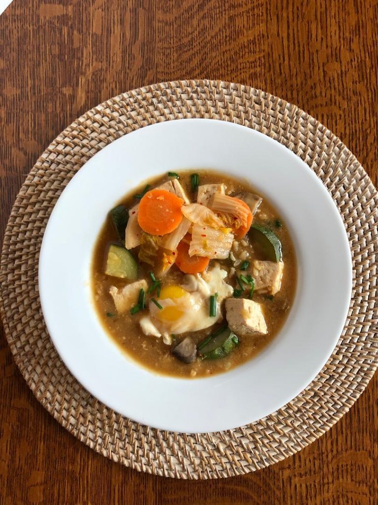 Kimchi Tofu Soup