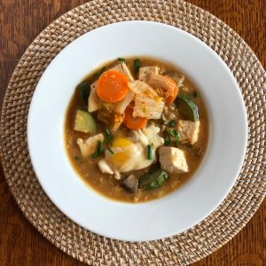 Kimchi Tofu Soup