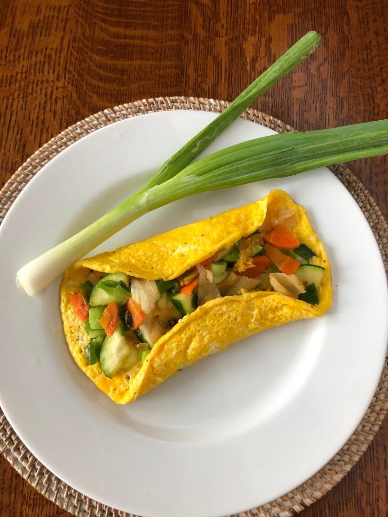 Kimchi Omelette